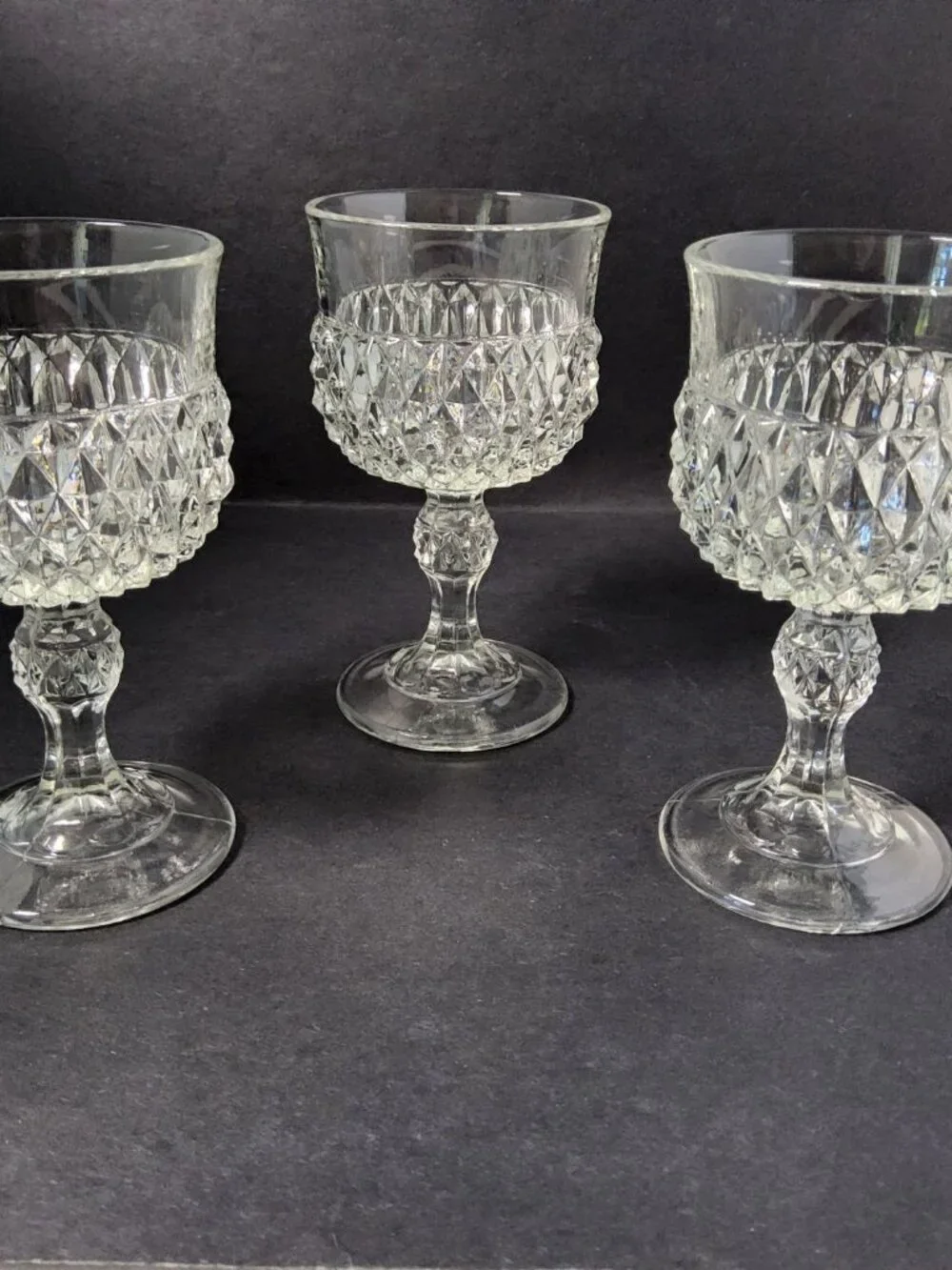 Indiana Glass clear items